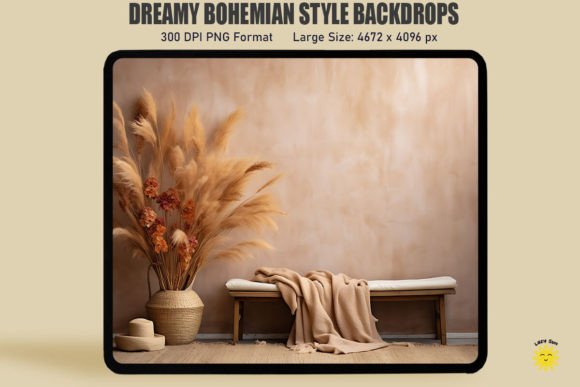 Download Dreamy Bohemian Style Backdrop - Bohemian style Collection