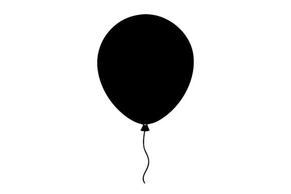 Download Balloon Simple Shape Silhouette - Premium Bundle