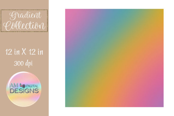 Download Creamy Rainbow Ombre Gradient Background - Background Collection