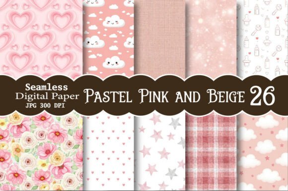 Download Pastel Pink and Beige Backgrounds - Background Collection