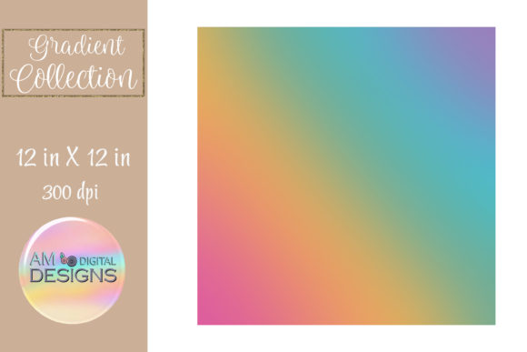 Download Dark Rainbow Ombre Gradient Background - Background Collection