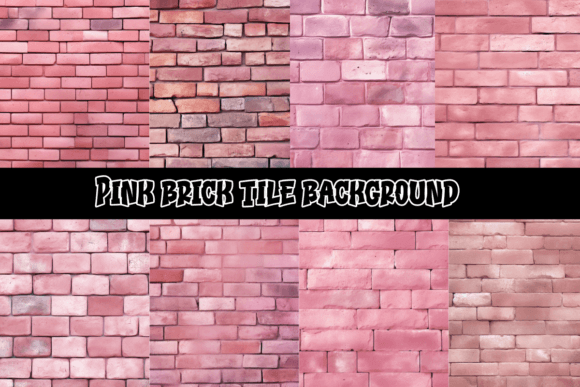Download Pink Brick Tile Background - Background Collection